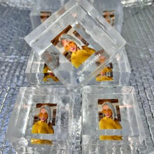 Cubo de Hielo con Foto